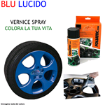 Foliatec Pellicola Spray - Blu Lucido
